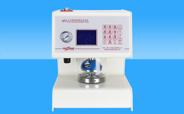 Carton burst strength testing machine