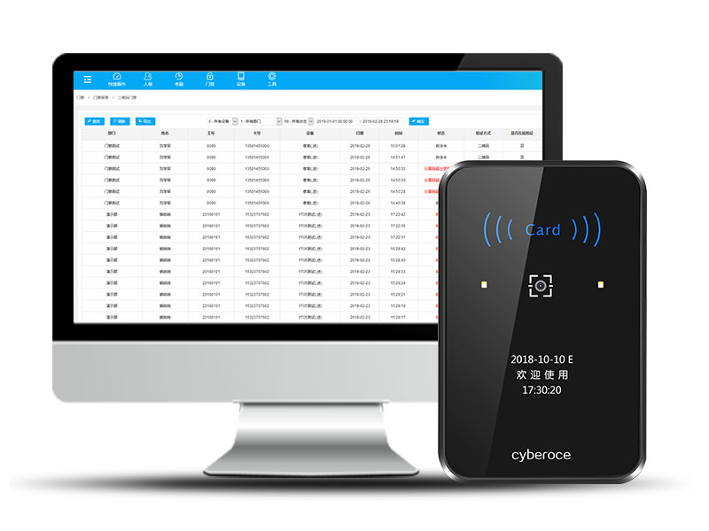 QR code access control system