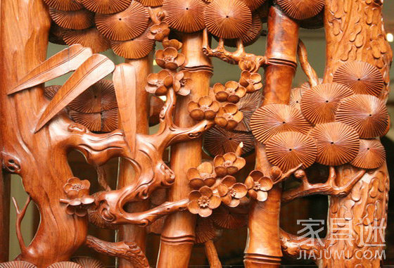 Ming and Qing furniture carvings