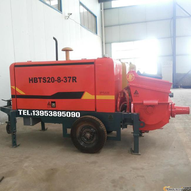 'New Guangxi Hezhou fine stone concrete pump will be launched