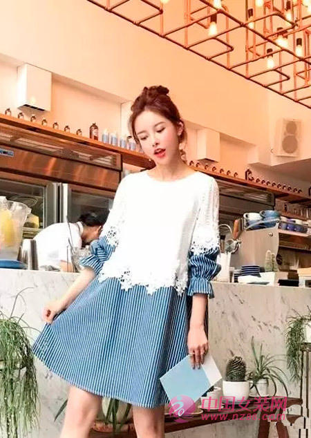 å¤å­£æœè£…æµè¡Œè¶‹åŠ¿ç¤ºèŒƒï¼Œè•¾ä¸è¿žè¡£è£™æ›´æ˜¾å¥³æ€§é­…åŠ›(å›¾7)