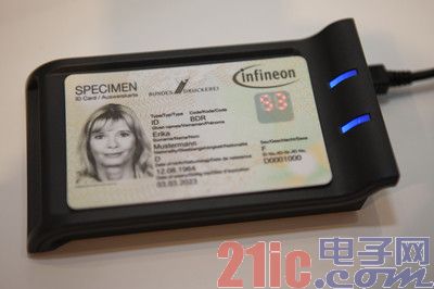 Infineon and German Federal Banknote Printing Company work together to develop a secure smart card