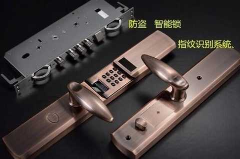 Renovation does not change the door lock? Security door with ordinary lock or fingerprint password lock
