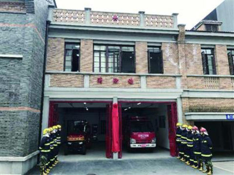 Firefighting staff regularly inspects indoor fire hydrants in shops