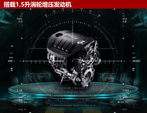 In terms of power, the new car is powered by a 1.5-liter turbocharged engine with a maximum power of 110 kW and a peak torque of 195 Nm. The drive system is matched with a CVT infinitely variable transmission and a five-speed manual transmission. The measured total fuel consumption per 100 kilometers is as low as 7.4 liters.