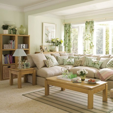 Fresh texture, use fabrics to cool down the home in early summer