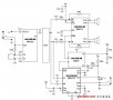 Stereo headphone amplifier circuit (with off function)