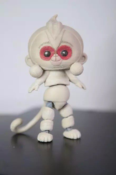 In fact, it is not very ugly! 3D Print Monkey Year Spring Festival Evening Mascot