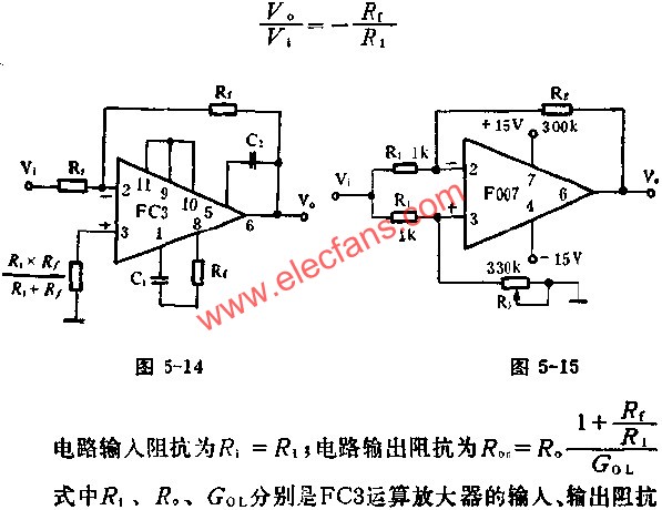 Reverse analog circuit diagram 