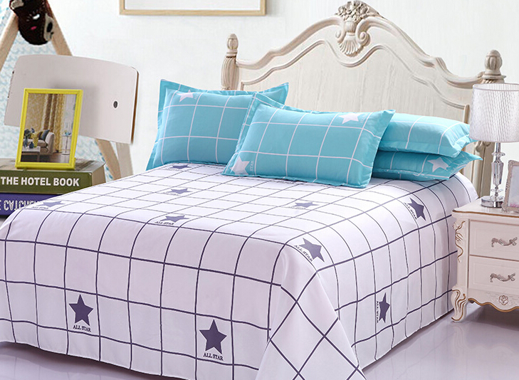 Sheet cover size introduction Single double bed cover size