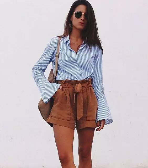 In addition to wearing denim shorts in the summer, you actually have these options