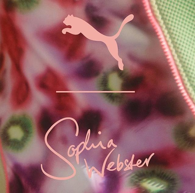 Summer must-haves! Puma x Sophia Webster Sweet Debut