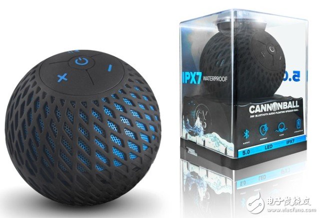 Figure Tour: A great weapon for party parties! This bluetooth speaker can float on the water