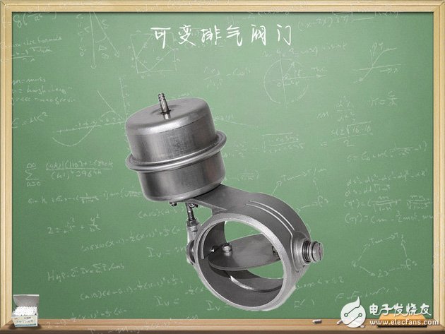 The teacher will take you to understand the exhaust valve.