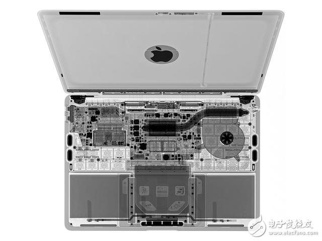 Apple's new Macbook Pro 13-inch disassembly: integration of innovative heights with the best sound quality in history