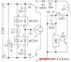 Single-phase electric fault-tolerant alarm protection circuit