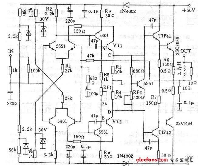 Eagle power amplifier voltage amplifier stage circuit improvement