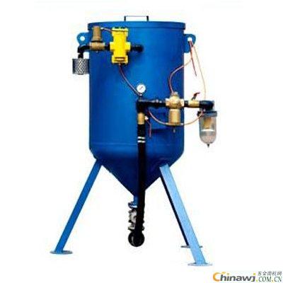 Sand blasting machine safe operation