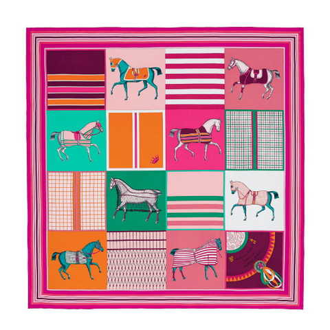 Itâ€™s time for you to come to a HermÃ¨s silk scarf. Make up your spring beauty. Itâ€™s time to come to a HermÃ¨s silk scarf.