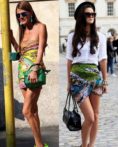 Big S leads the fashion trends of street hipsters, gorgeous silk scarves (Figure 3) 大S引领街头潮人时尚趋势 åŽç¾Žä¸å·¾ç©¿ä¸Šèº«(图3)