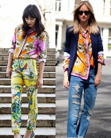 Big S leads the trend of street fashion trends Brilliant scarves wear upper body (Figure 4) 大S引领街头潮人时尚趋势 åŽç¾Žä¸å·¾ç©¿ä¸Šèº«(图4)