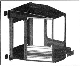 Anti-collision urban tram tram aluminum cab module design