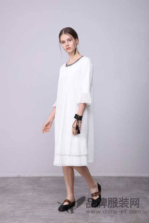 Zirong Women's Summer White Dress Elegant like Kate Princess