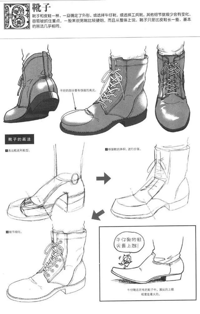 Deep dry goods, sketching shoes perspective is not allowed? The most complete sketch shoes analysis