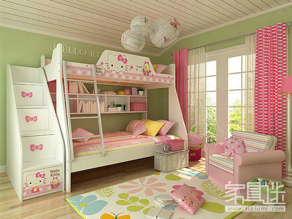 How to choose children's furniture? Bunk bed saves space