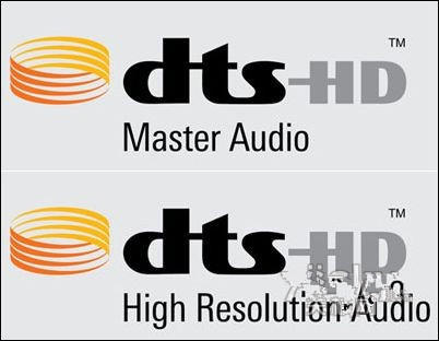 TS package format supports DTS-HD HD audio coding