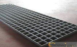 Calculation method of area of steel grid plate