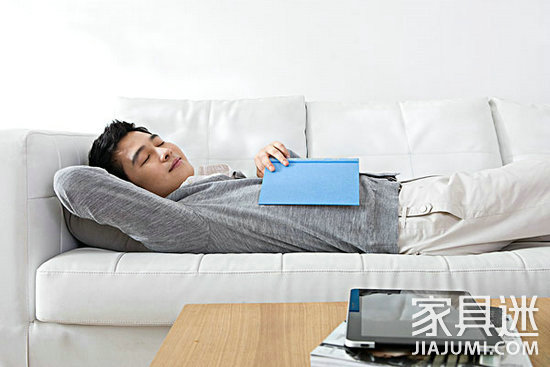 Young man mattress