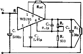 Current limiting protection application circuit diagram 