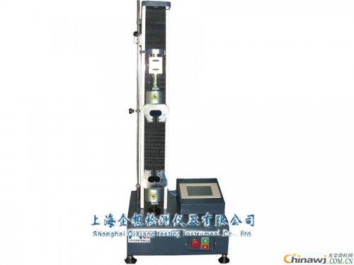 Performance testing method for electronic tensile testing machine