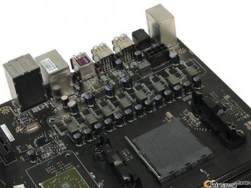 MSI 990FX motherboard USB3.1 interface measured