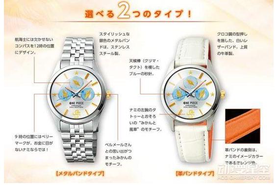 "One Piece" launched Nami theme watches worldwide limited to only 999 pieces