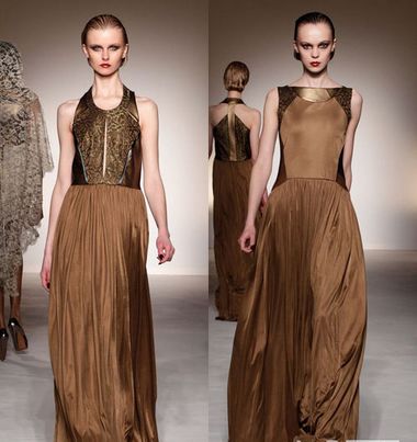 Autumn/Winter 2012 London Fashion Week latest trends: Party Queen bloom (Figure 1) 2012秋冬伦敦时装周最新趋势:party女王绽放(图1)