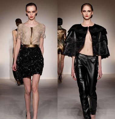2012 Winter Fashion Week latest trends in London: Party queen bloom (Figure 5) 2012秋冬伦敦时装周最新趋势:party女王绽放(图5)