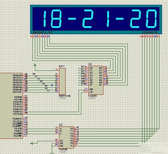 Design of second, minute and time adjustable clock based on single chip microcomputer