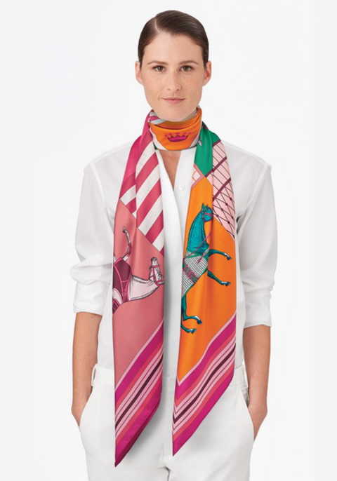 Itâ€™s time for you to come to a HermÃ¨s silk scarf. Make up your spring beauty. Itâ€™s time to come to a HermÃ¨s silk scarf.