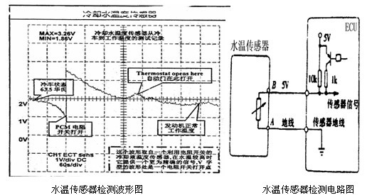 Automotive water temperature sensor