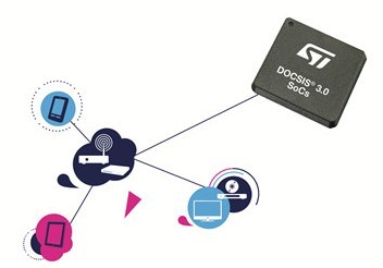 STMicroelectronics leverages cable technology expertise to promote next-generation multimedia and Internet services.
