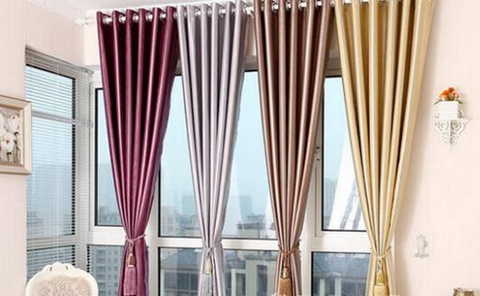 Blackout curtain fabric