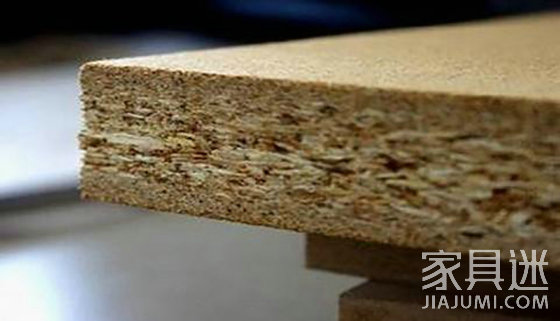 Particle board