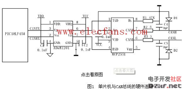 Mcp2551 application circuit