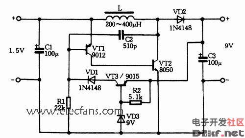 DC boost circuit atlas