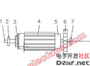 Armature of a DC motor