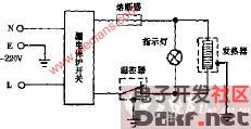 Haier FCD-40 electric water heater circuit diagram