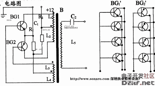 Electric fish machine production circuit diagram