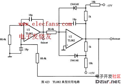 Tl082 application circuit diagram